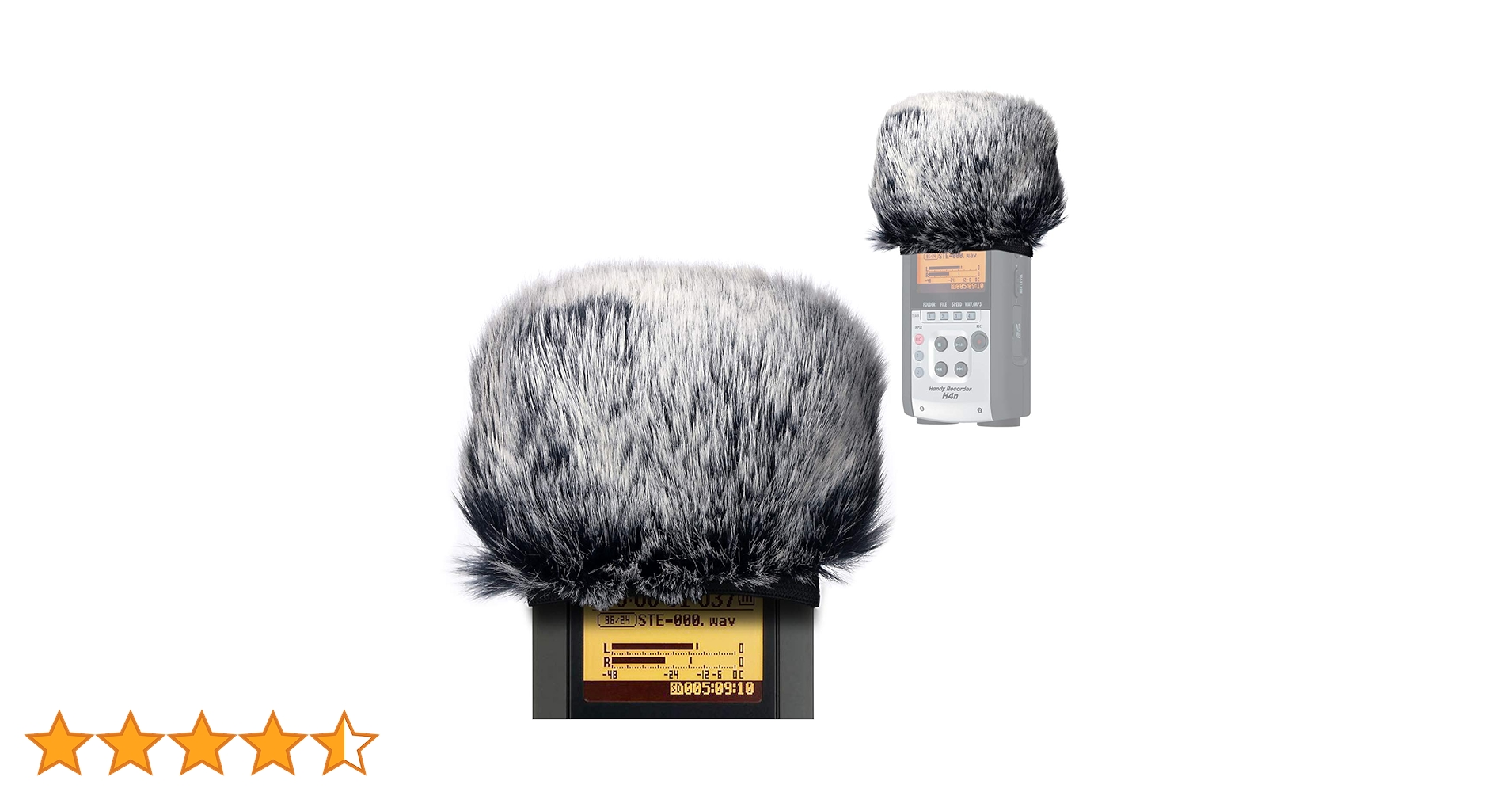 Windscreen Muff for Zoom H2n/H4n Handy Recorders, Zoom Mic Dead